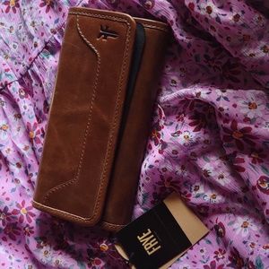 Frye Brown Leather Wallet